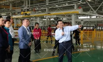 【新闻】全国政协委员教科卫体委员会副主任、科技部原副部长曹健林携带全国政协调研组莅临J9集团机械人调研